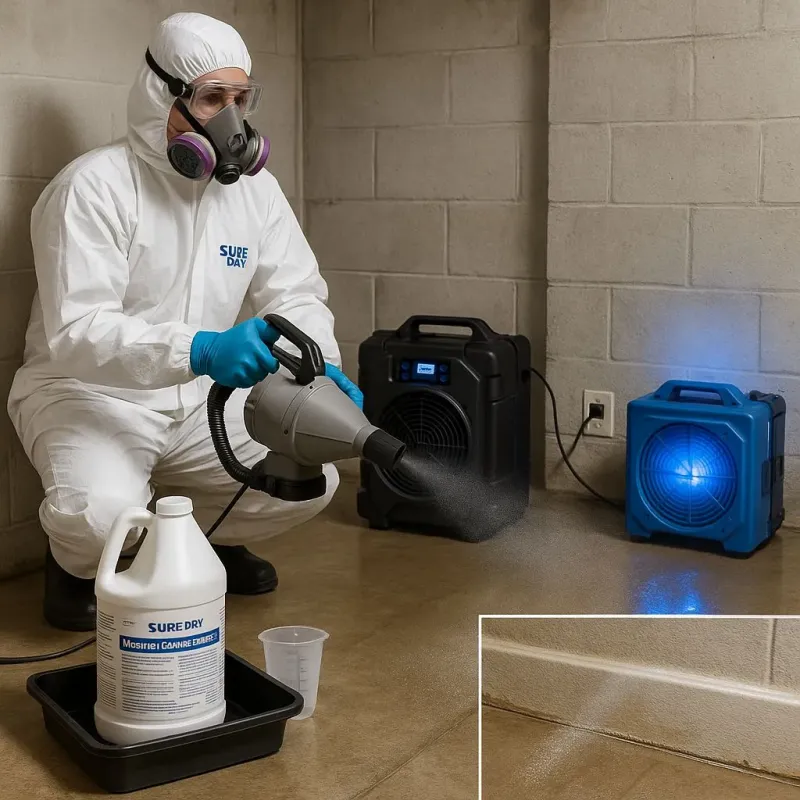 Sanitization and Odor Removal process in Durham, NY