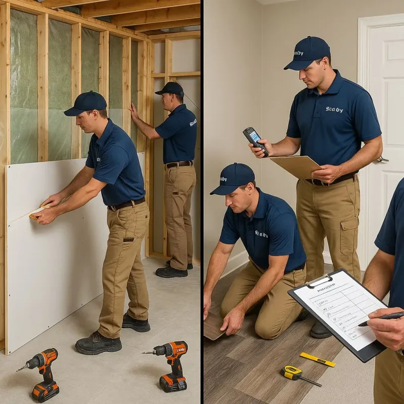 Repairs and Reconstruction process in Durham, NY